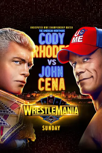 Poster to the movie "WrestleMania 41: Sunday" #621858