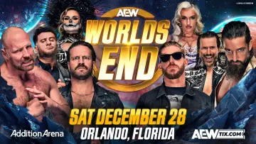 Backdrop to the movie "AEW Worlds End 2024" #738379