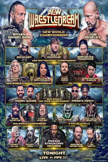 Poster to the movie "AEW WrestleDream 2024" #738405