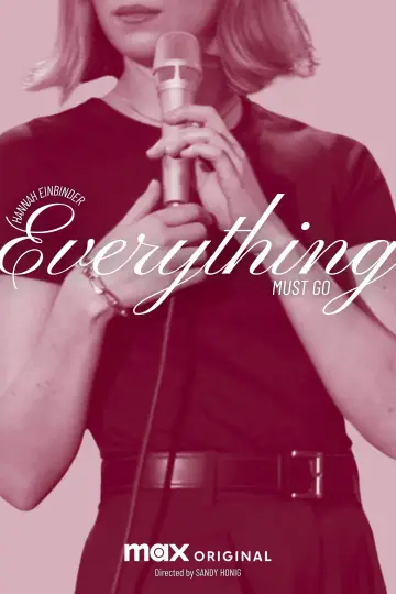 Poster to the movie "Hannah Einbinder: Everything Must Go" #680684