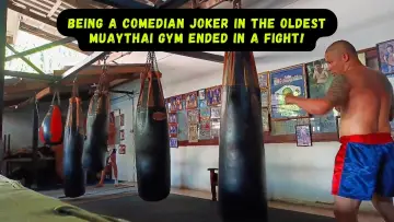 Backdrop to the movie "Being a Comedian Joker in the Oldest Muaythai Gym ended in a Fight!" #1114951