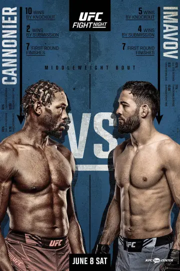 Poster to the movie "UFC on ESPN 57: Cannonier vs. Imavov" #1122418