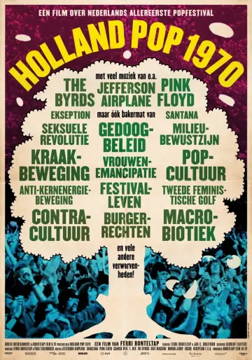 Poster to the movie "Holland Pop 1970" #484610