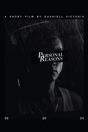 Poster to the movie "Personal Reasons" #485516