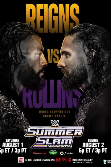 Poster to the movie "WWE SummerSlam 2026: Sunday - Countdown" #1203795