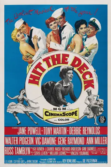 Poster to the movie "Hit the Deck" #933145