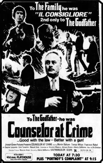 Poster to the movie "The Counsellor" #1648813