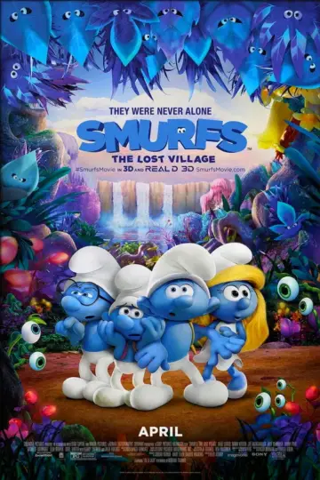 Poster to the movie "Smurfs: The Lost Village" #1179924