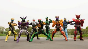 Backdrop to the movie "Kamen Rider OOO Wonderful: The Shogun and the 21 Core Medals" #1141691