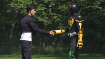 Backdrop to the movie "Kamen Rider OOO Wonderful: The Shogun and the 21 Core Medals" #1141693