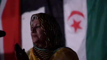 Backdrop to the movie "HAIYU: Rebel Singer Mariem Hassan and the Struggle for a Free Western Sahara" #491189