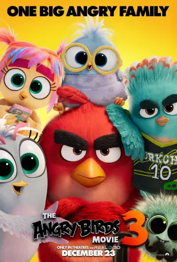 Poster to the movie "The Angry Birds Movie 3" #962751
