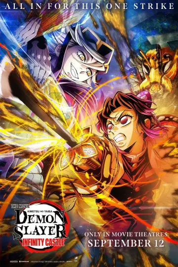 Poster to the movie "Demon Slayer: Kimetsu no Yaiba Infinity Castle" #509143