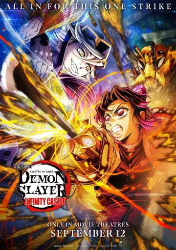 Poster to the movie "Demon Slayer: Kimetsu no Yaiba Infinity Castle" #509150