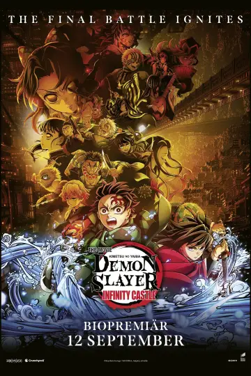 Poster to the movie "Demon Slayer: Kimetsu no Yaiba Infinity Castle" #759842
