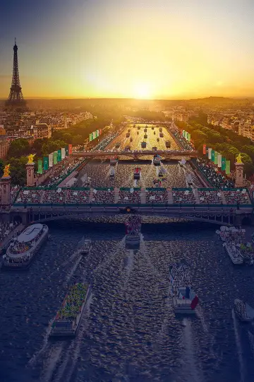 Poster to the movie "Paris 2024 Olympic Opening Ceremony" #653998