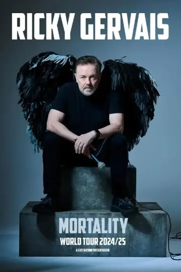 Poster to the movie "Ricky Gervais: Mortality" #592389