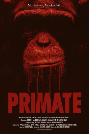 Poster to the movie "Primate" #510195