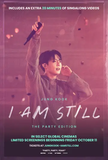 Poster to the movie "JUNG KOOK: I AM STILL" #942928