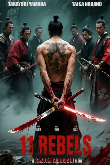 Poster to the movie "11 Rebels" #682464