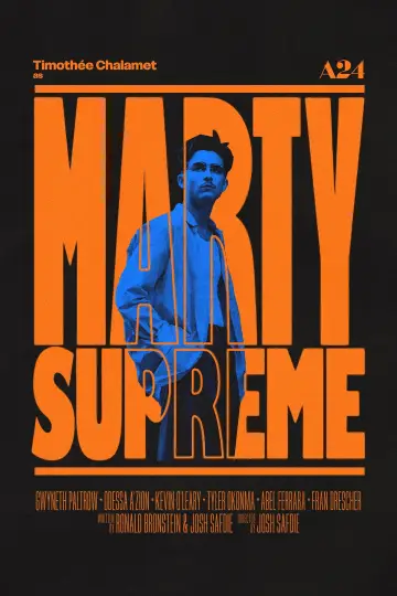 Poster to the movie "Marty Supreme" #1193265
