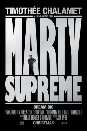 Poster to the movie "Marty Supreme" #508524
