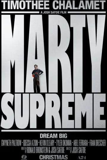 Poster to the movie "Marty Supreme" #508649