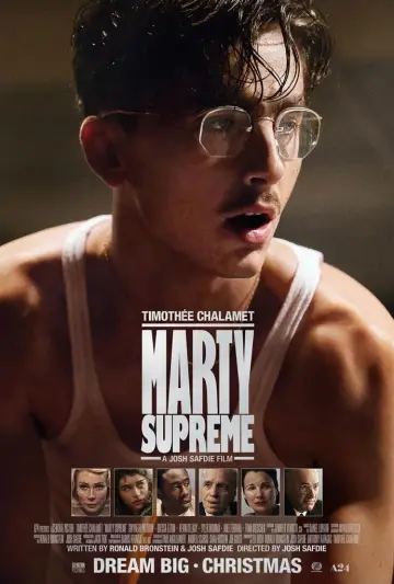 Poster to the movie "Marty Supreme" #508668