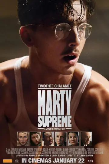 Poster to the movie "Marty Supreme" #508777