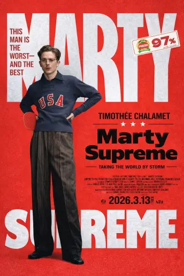 Poster to the movie "Marty Supreme" #508791