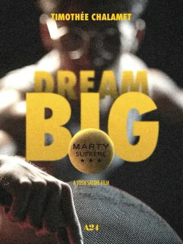 Poster to the movie "Marty Supreme" #827532
