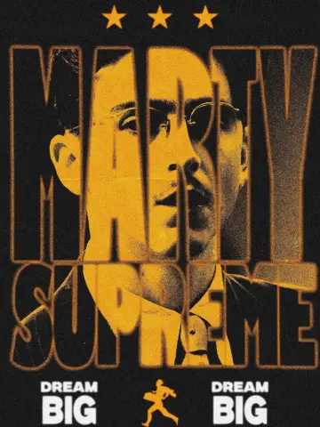 Poster to the movie "Marty Supreme" #827539