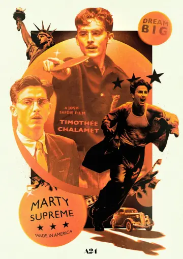 Poster to the movie "Marty Supreme" #827545