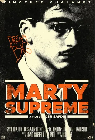 Poster to the movie "Marty Supreme" #827556