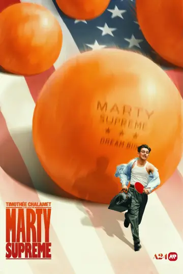 Poster to the movie "Marty Supreme" #909279