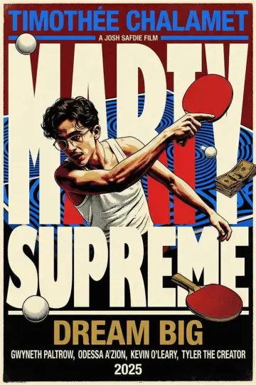 Poster to the movie "Marty Supreme" #954335