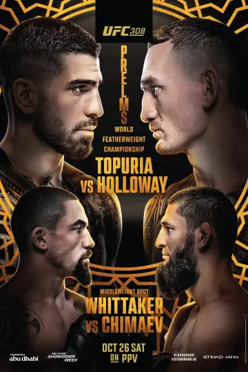 Poster to the movie "UFC 308: Topuria vs. Holloway" #1153177