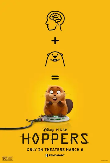 Poster to the movie "Hoppers" #514294