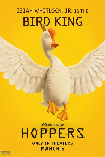 Poster to the movie "Hoppers" #514337