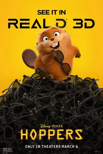 Poster to the movie "Hoppers" #746411