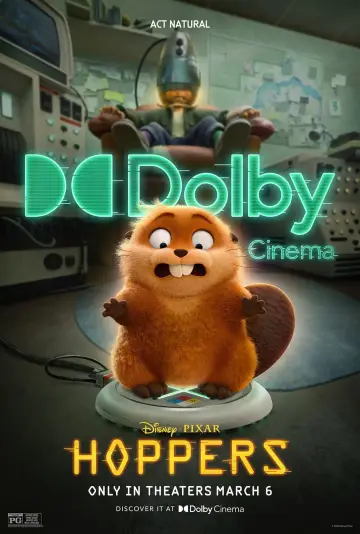 Poster to the movie "Hoppers" #746418