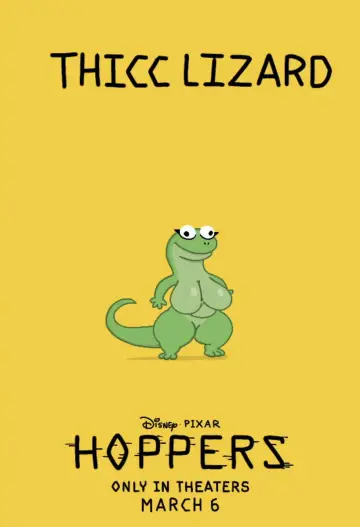Poster to the movie "Hoppers" #826848
