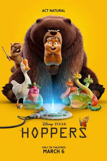 Poster to the movie "Hoppers" #924816