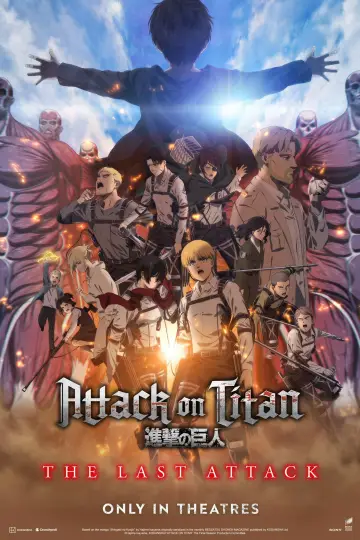 Poster to the movie "Attack on Titan: THE LAST ATTACK" #590576