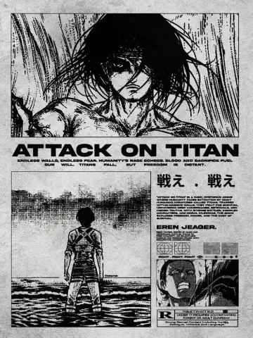 Poster to the movie "Attack on Titan: THE LAST ATTACK" #952467