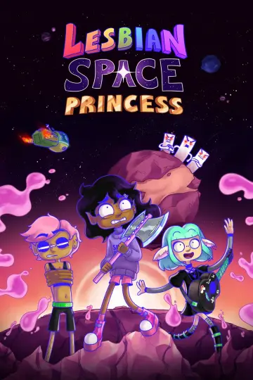 Poster to the movie "Lesbian Space Princess" #532154