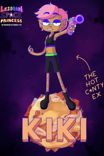 Poster to the movie "Lesbian Space Princess" #828478