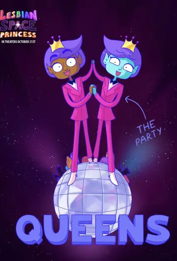 Poster to the movie "Lesbian Space Princess" #828485