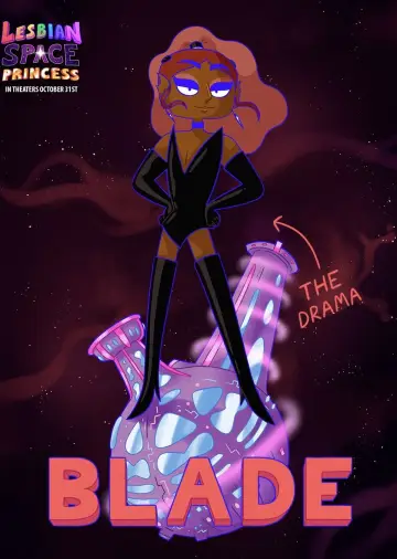 Poster to the movie "Lesbian Space Princess" #828486