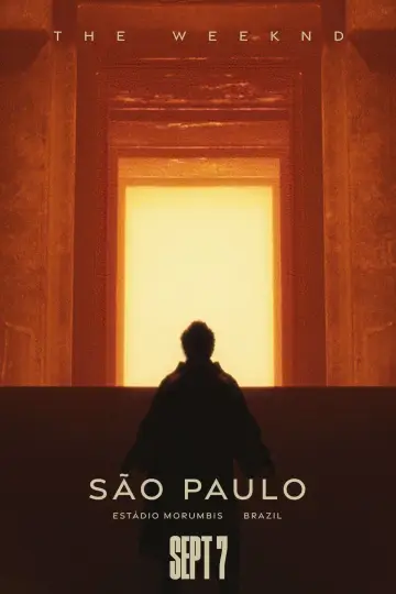 Poster to the movie "The Weeknd: Live at São Paulo" #982335